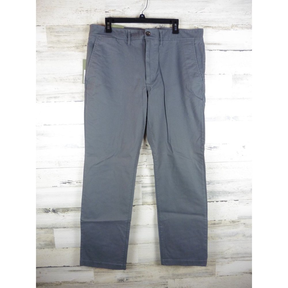 NWT Goodfellow & Co Straight Chino Pant gray 36x32